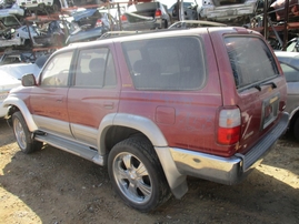 1997 TOYOTA 4RUNNER LIMITED BURGUNDY 3.4L AT 4WD Z16323